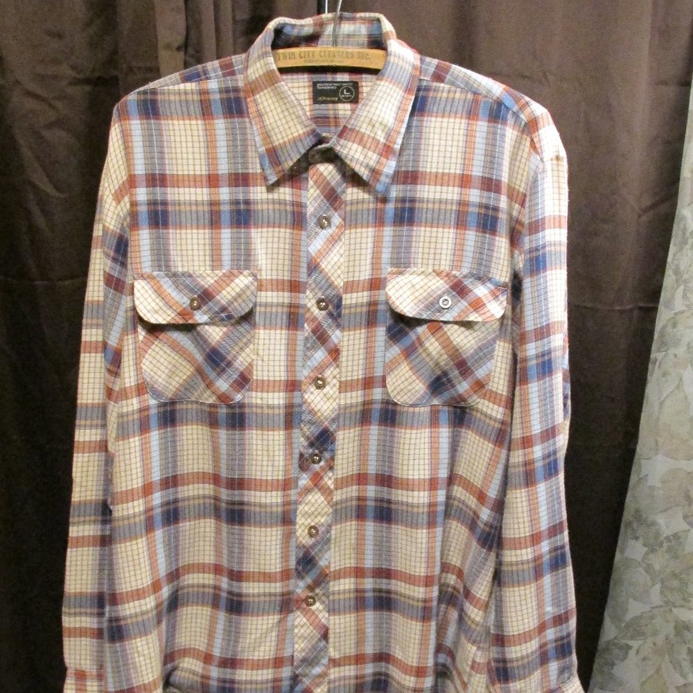 Vintage Men's JC Penny Flannel